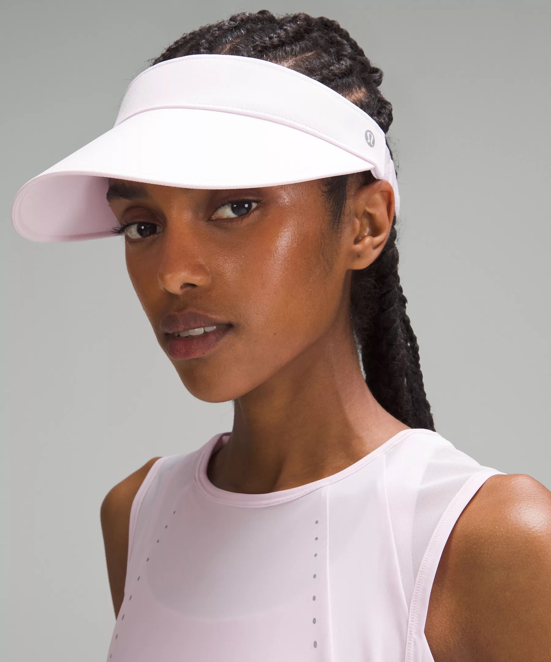 Women's Fast Paced Wide Band Running Visor - 2
