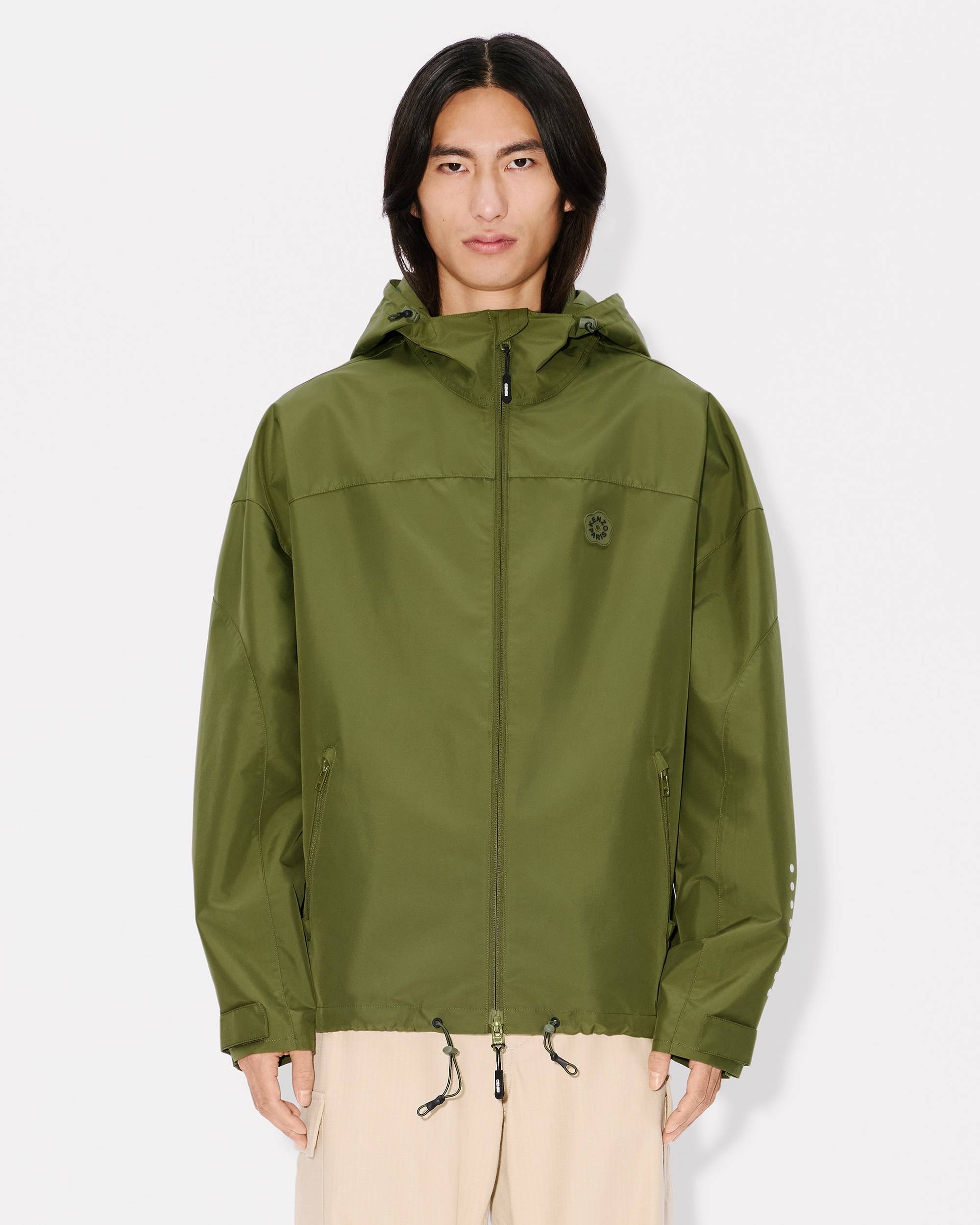 'Boke Flower 2.0' windbreaker in technical cotton - 4