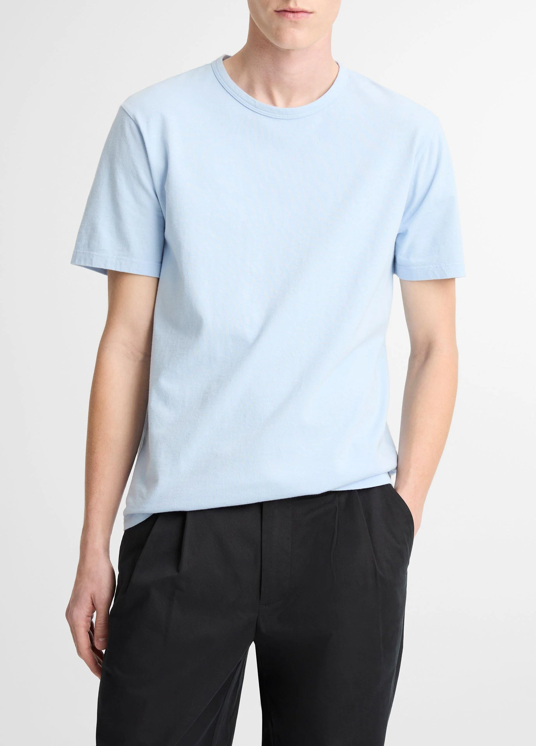 Garment Dye Cotton T-Shirt - 1