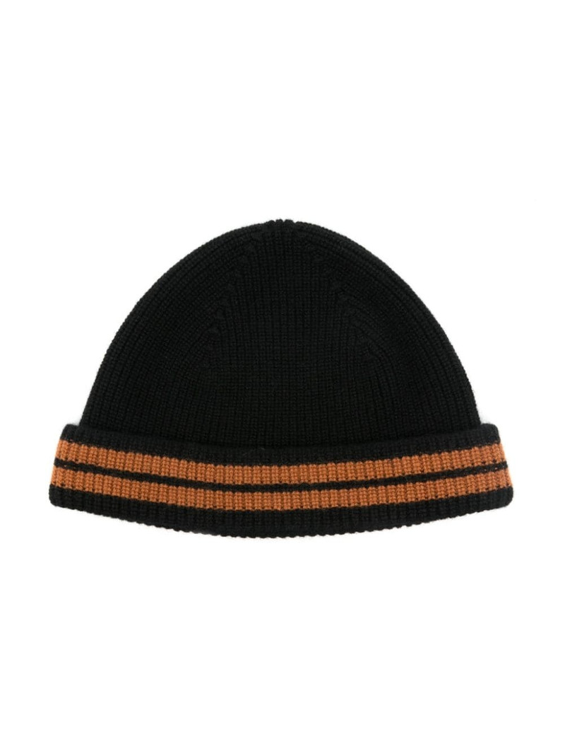 ribbed-knit beanie 1