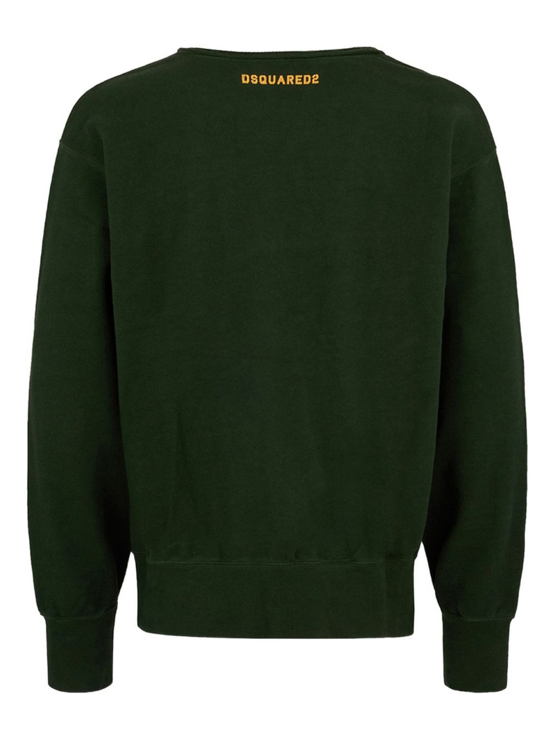 DSQUARED2 turtle graphic crewneck outlook
