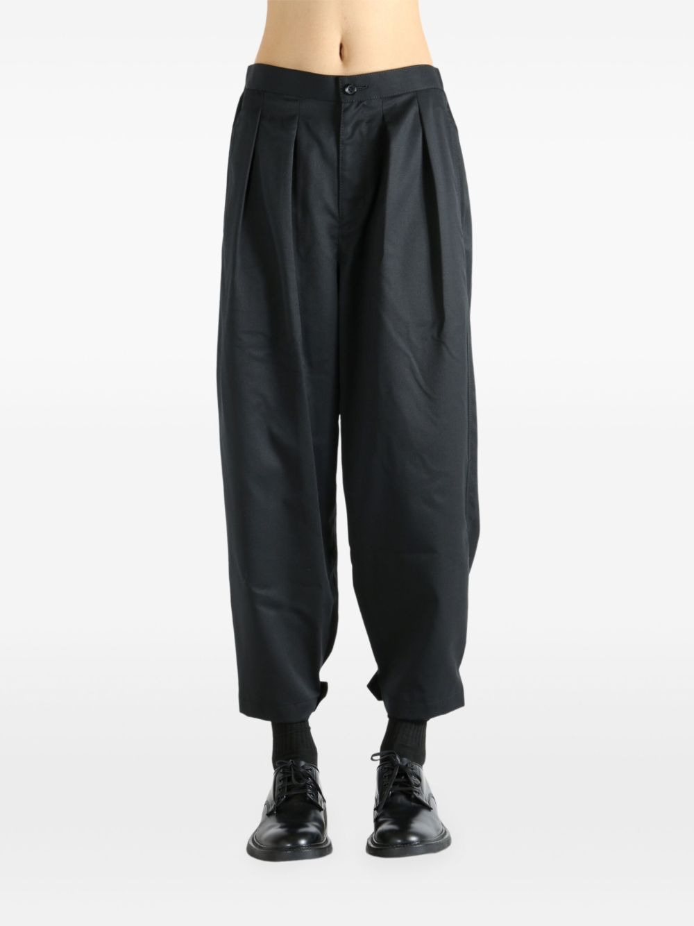 pleated pocket trousers - 2
