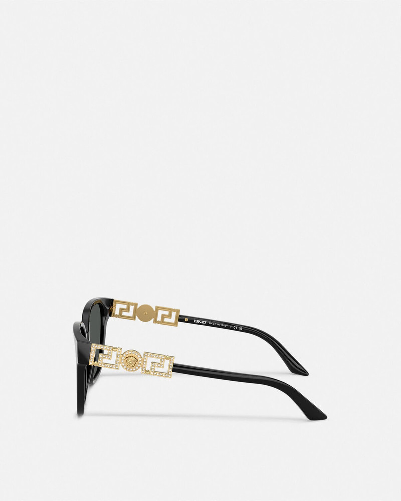 Greca Strass Butterfly Sunglasses 3