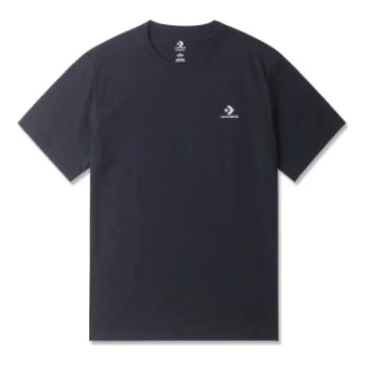 Converse Go-To Embroidered Star Chevron Standard-Fit T-Shirt 'Black' 10023876-A01 - 1