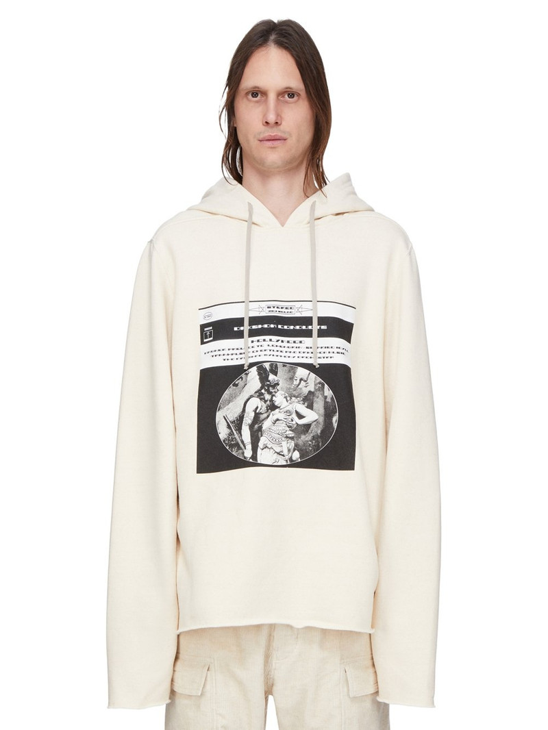 drawstring graphic-print hoodie 1