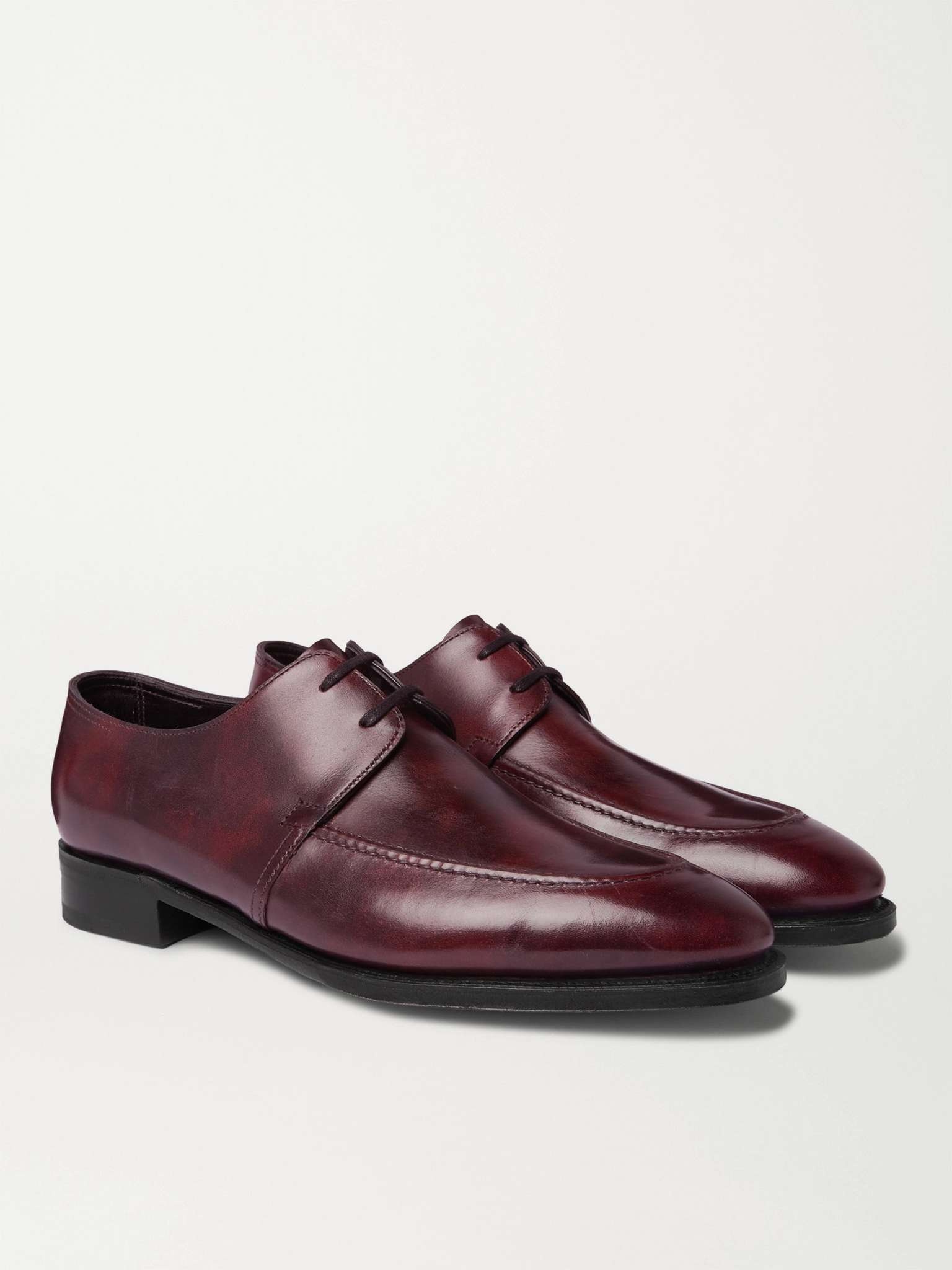 Wrey Leather Derby Shoes - 4