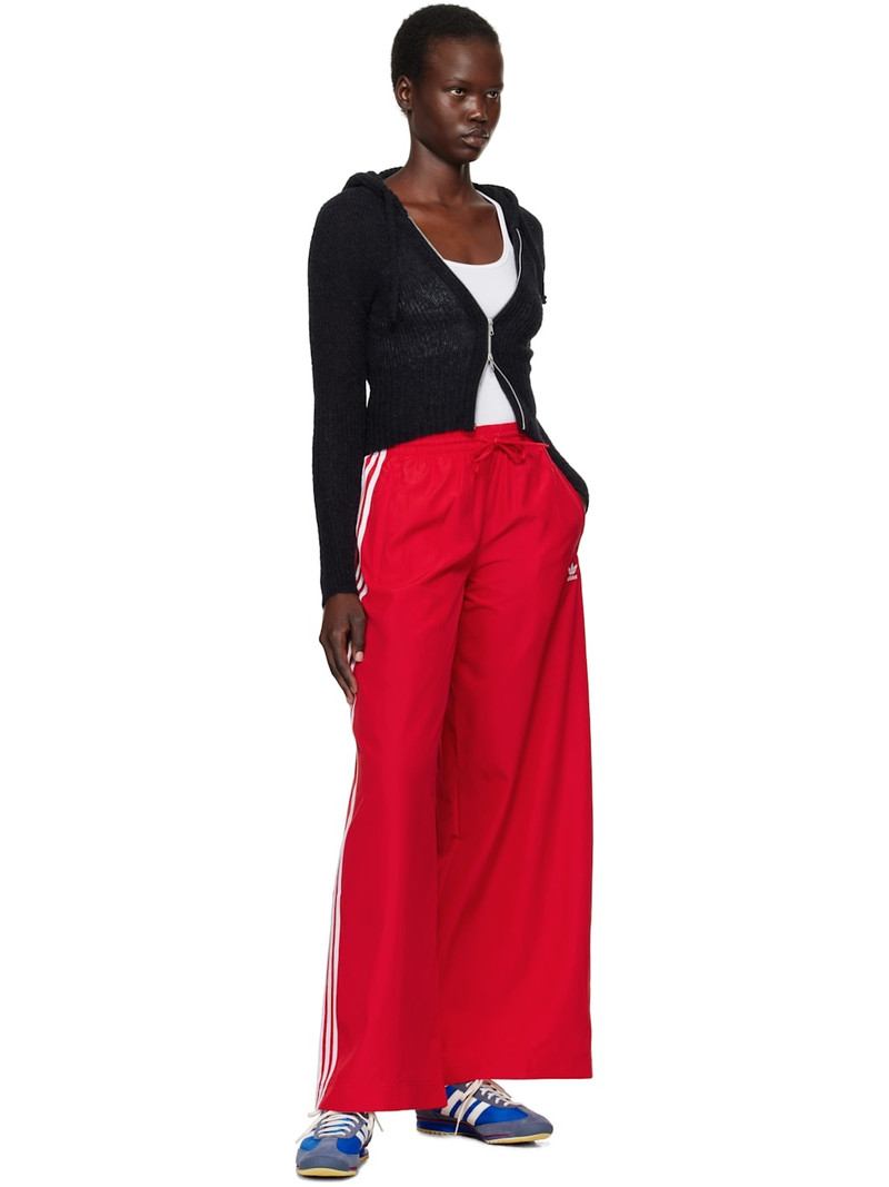 adidas Originals Red Adilenium Season 3 Oversized Track Pants outlook