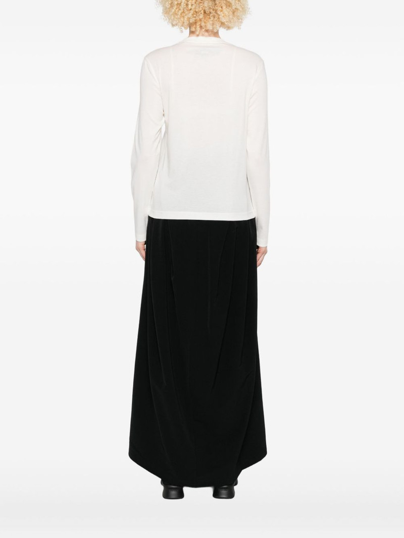 long-sleeve crew-neck top 4