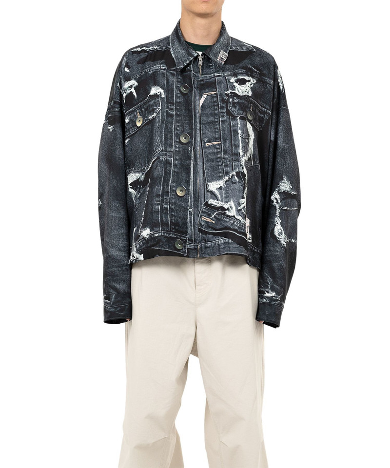 "T.A.T.A x MMY" Trompe-l'oeil Archive Printed Jacket 3