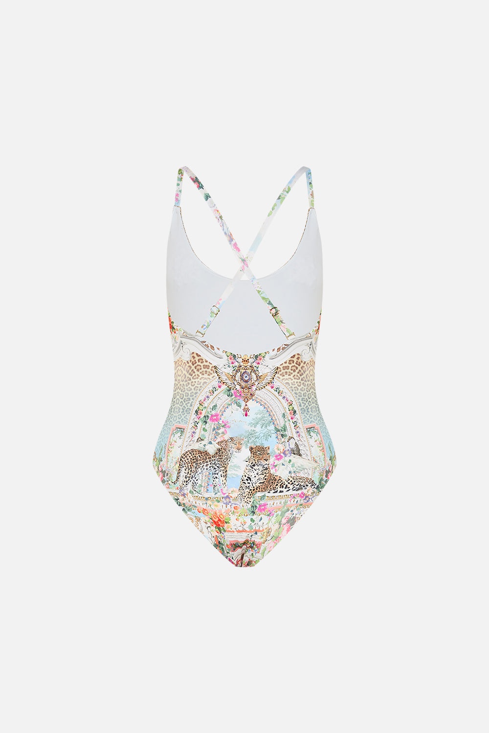 SCOOP NECK ONE PIECE WITH BUTTONS - 6
