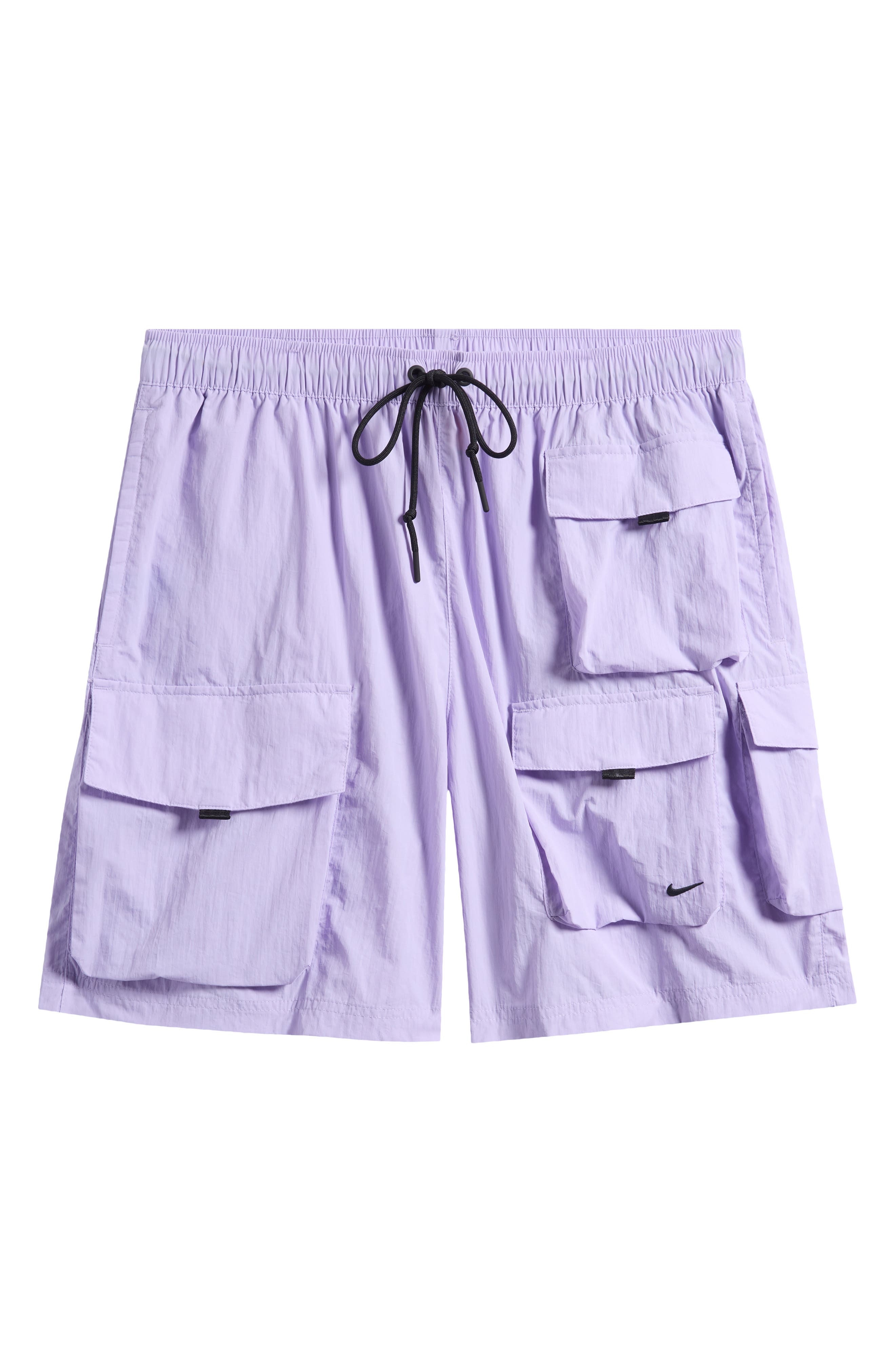 Nike Tech Woven Cargo Shorts in Hydrangeas/Black at Nordstrom - 5