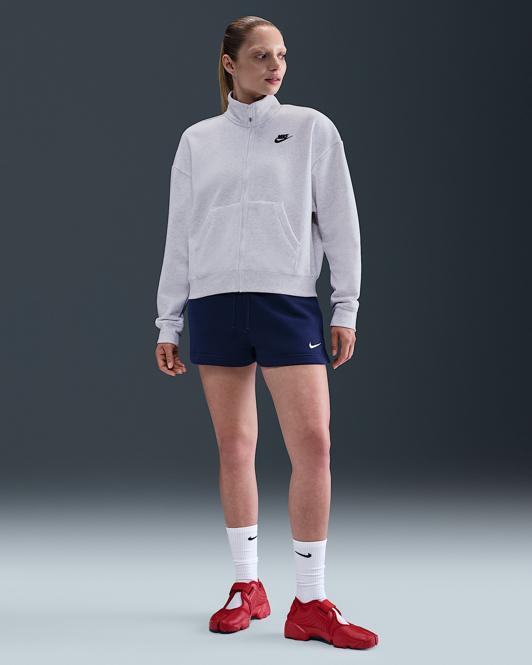 Nike Sportswear Club Fleece Women's Loose Track Jacket - 4