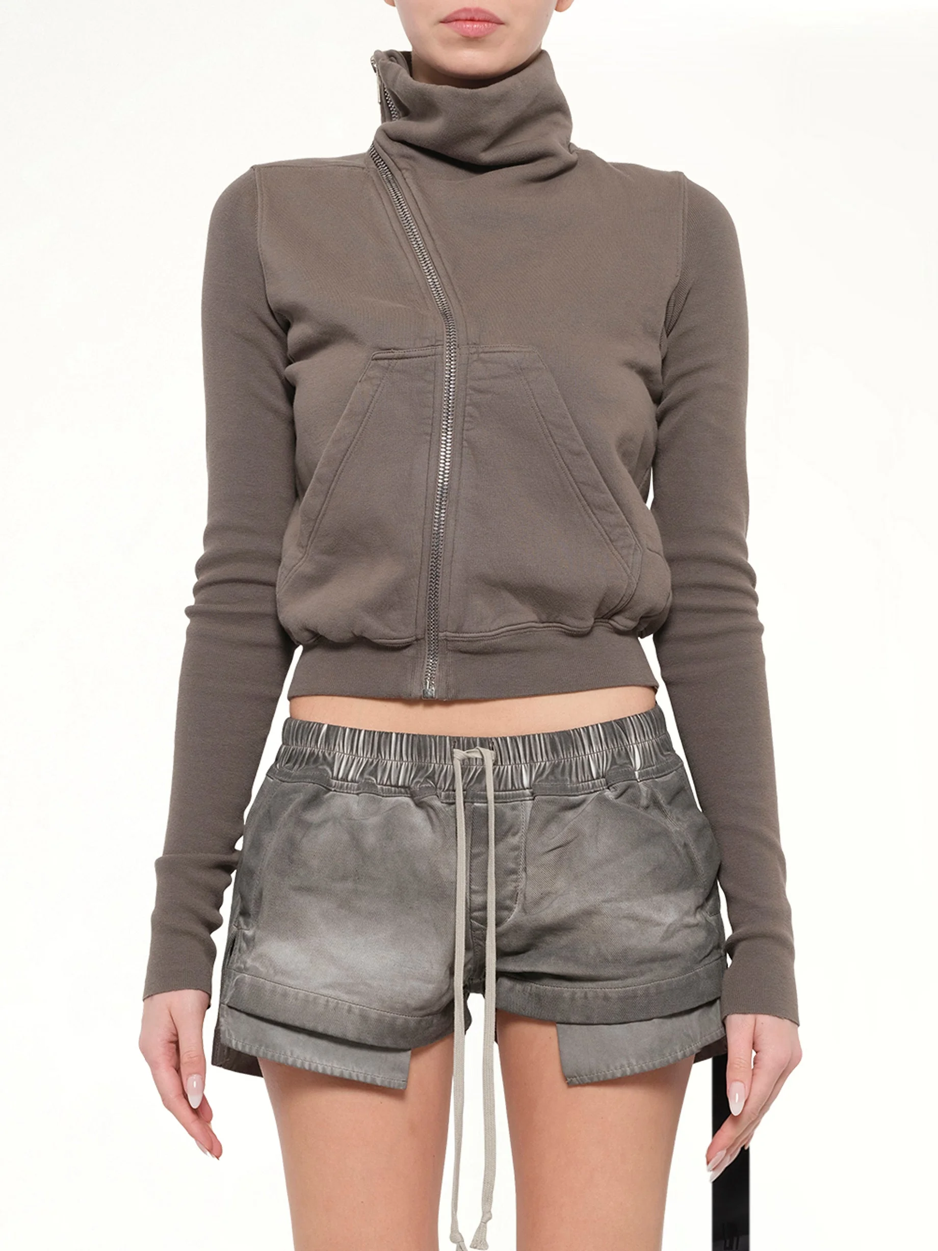 Furka Jersey Mountain Sweatshirt in Dust - 1
