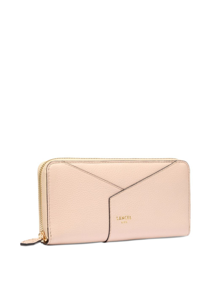 Enveloppe leather zip-around wallet 3