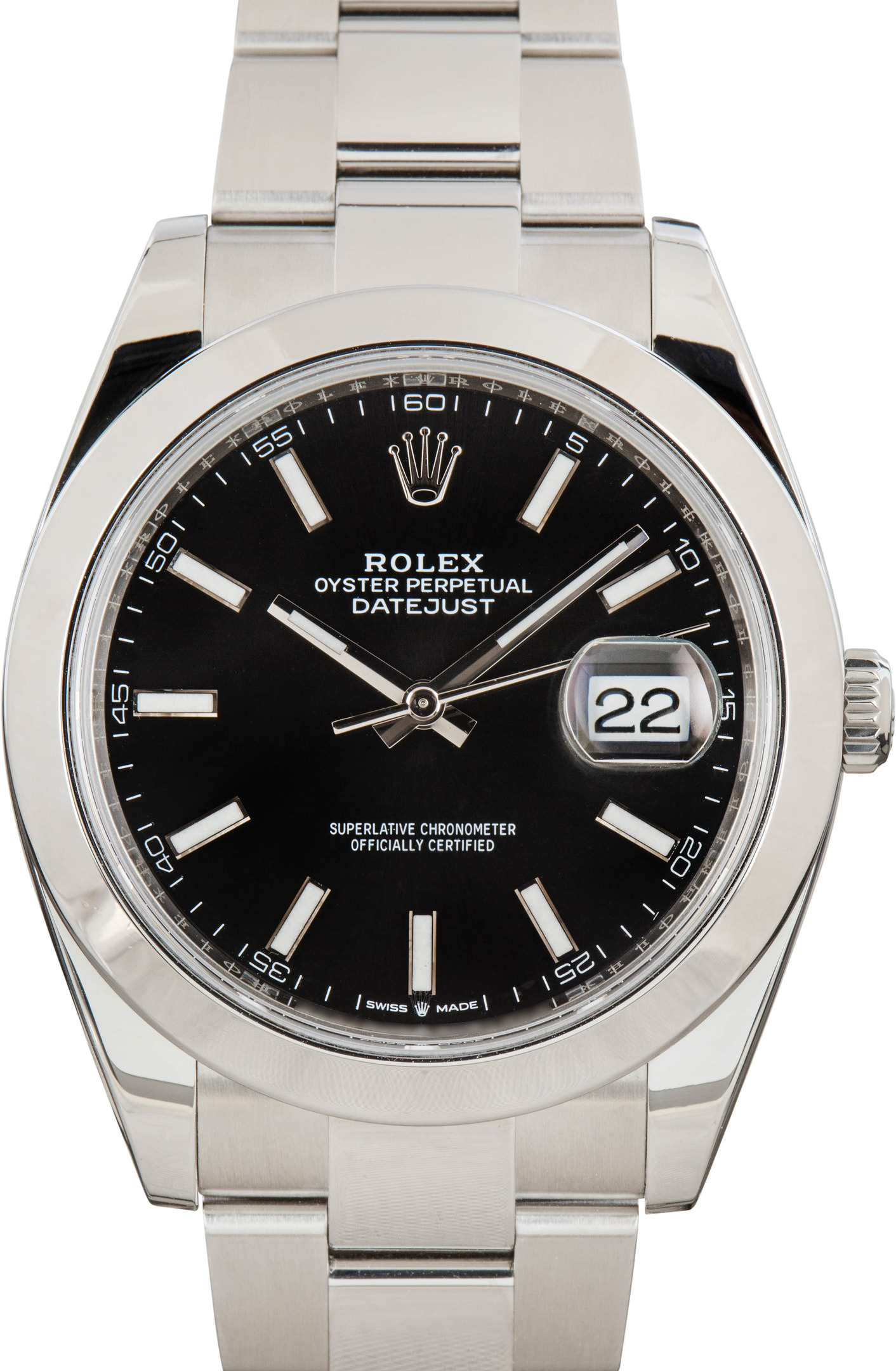 Rolex Datejust 41 Ref 126300 Black Dial - 1