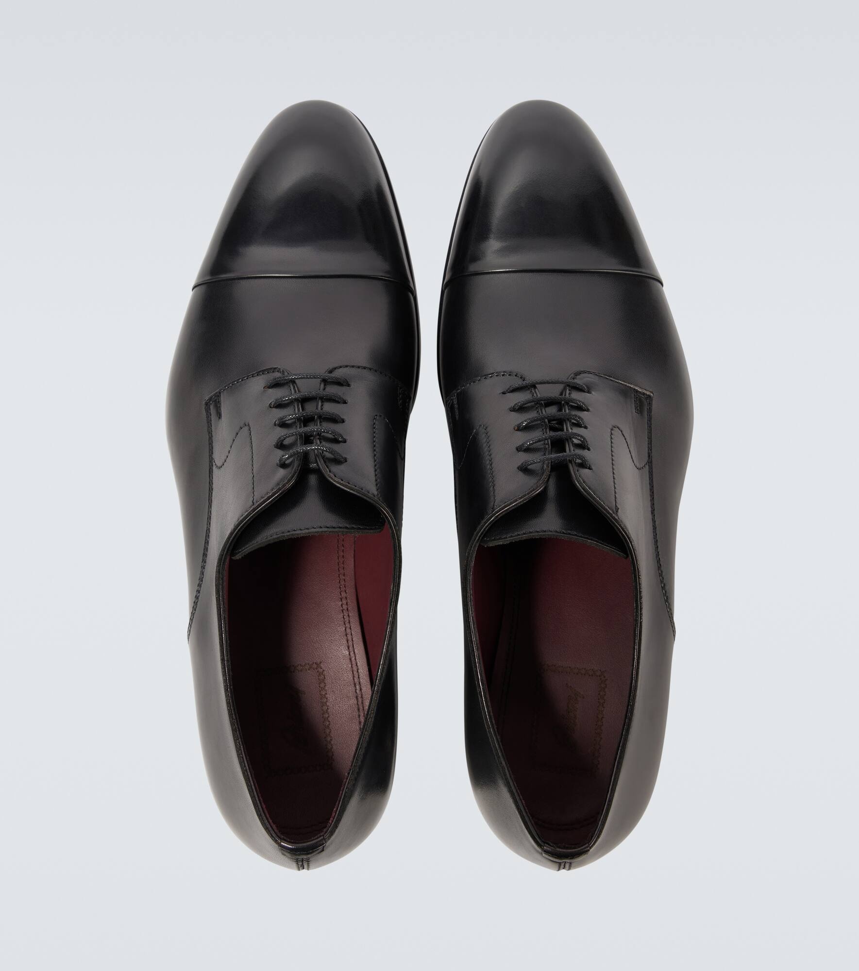 Leather Derby shoes - 4