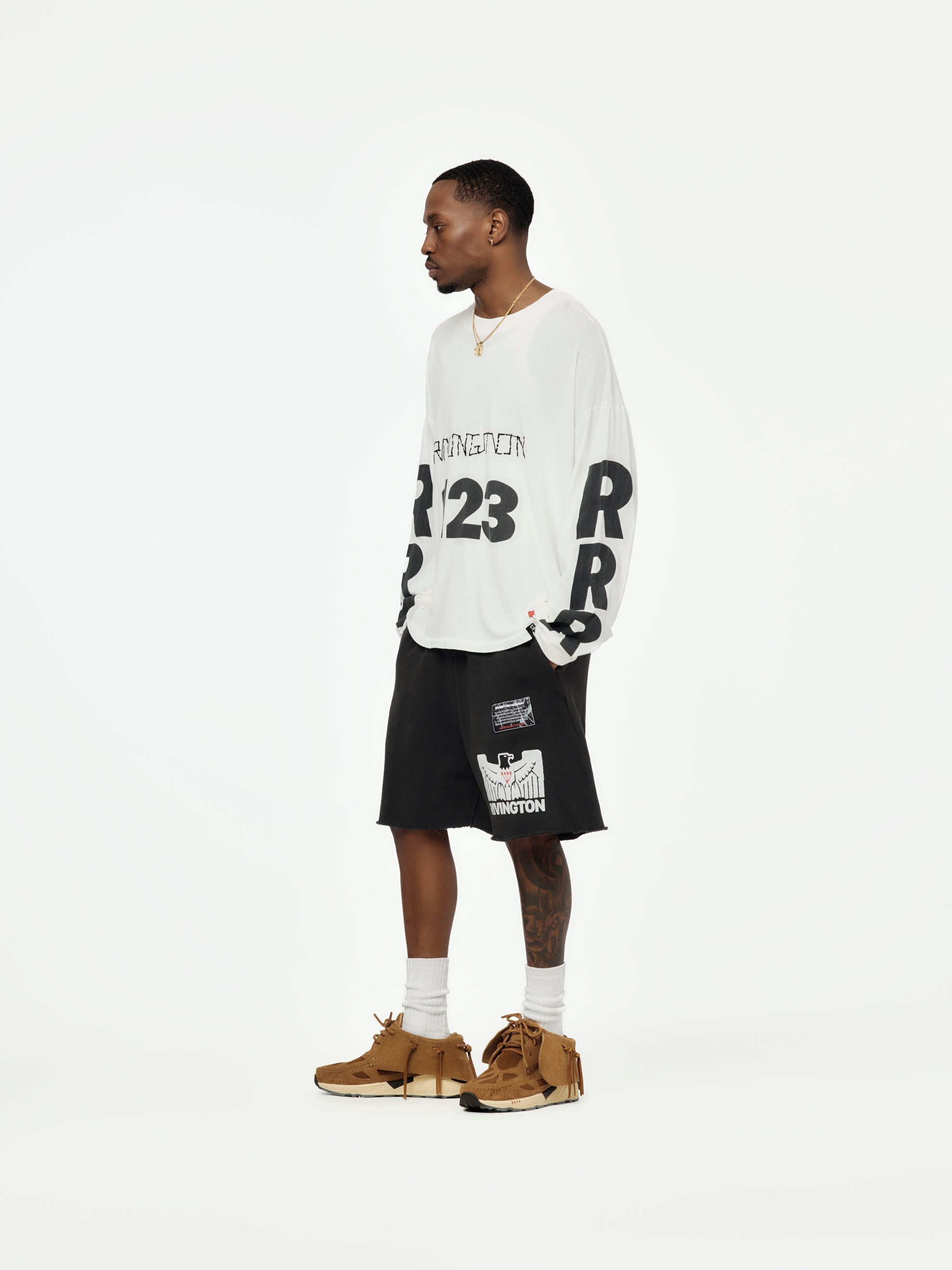 USO 123 GARDEN LS TEE (MAX WHITE) - 4