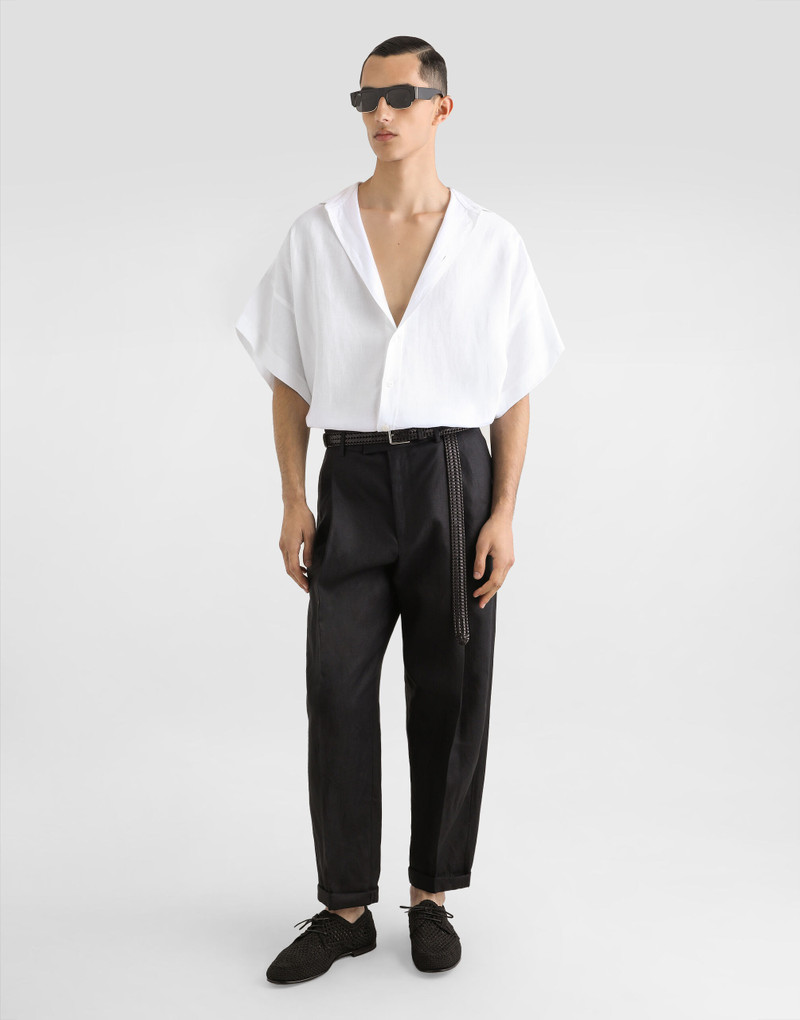 Dolce & Gabbana Linen shirt with full sleeves outlook