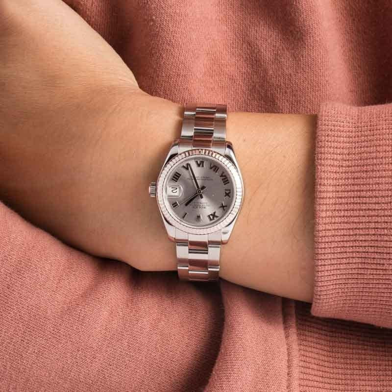Ladies Rolex Datejust 31 178274 Rhodium Dial - 5