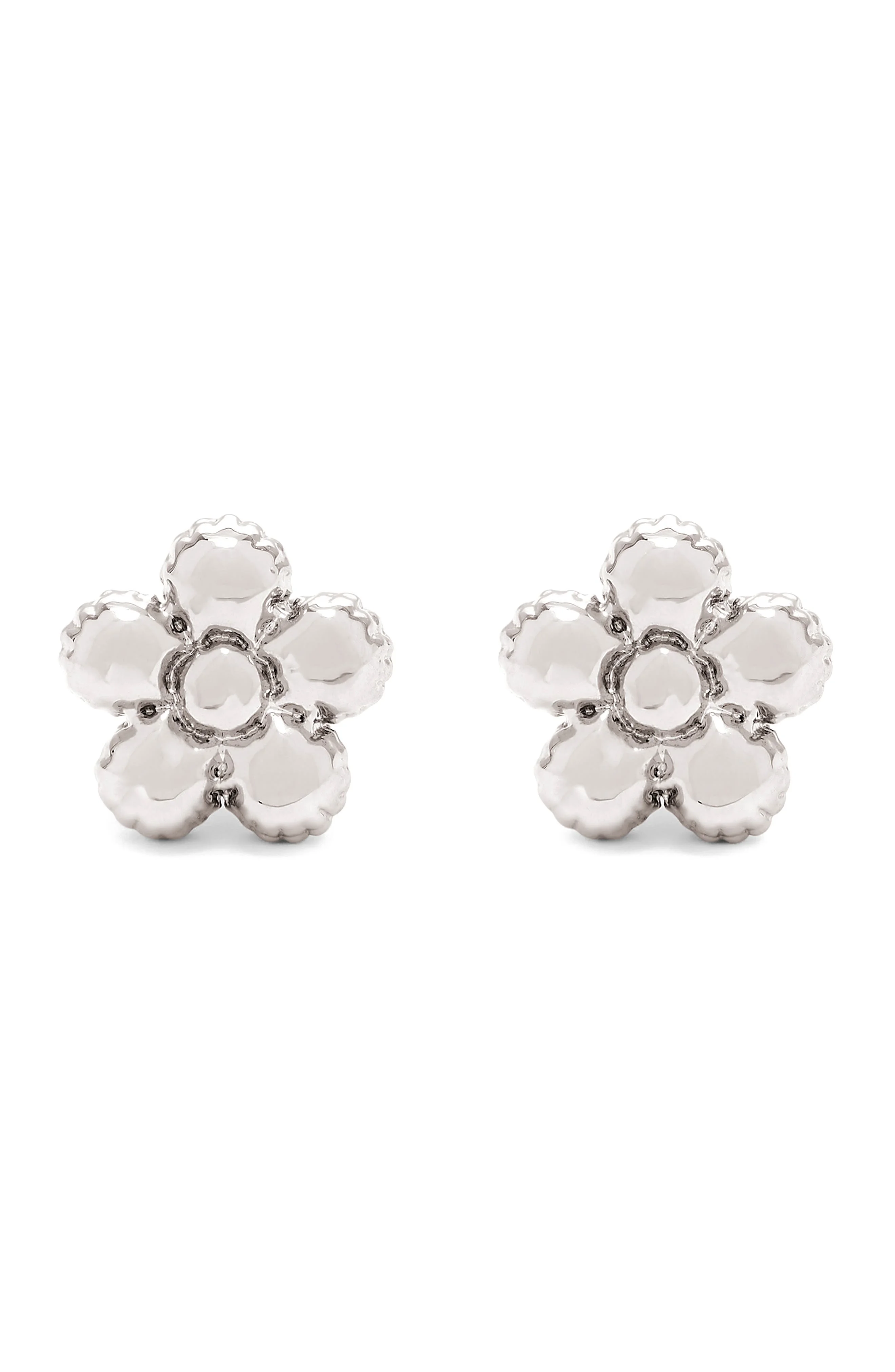 Marc Jacobs Daisy Balloon Stud Earrings in Silver at Nordstrom - 1