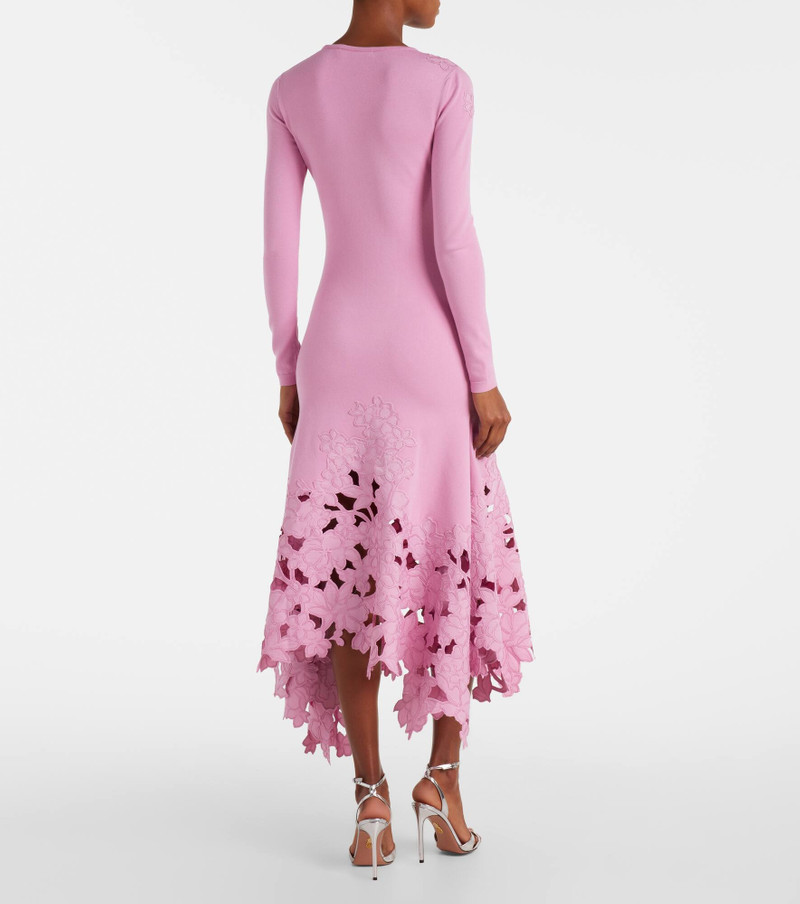 Floral embroidered midi dress 3