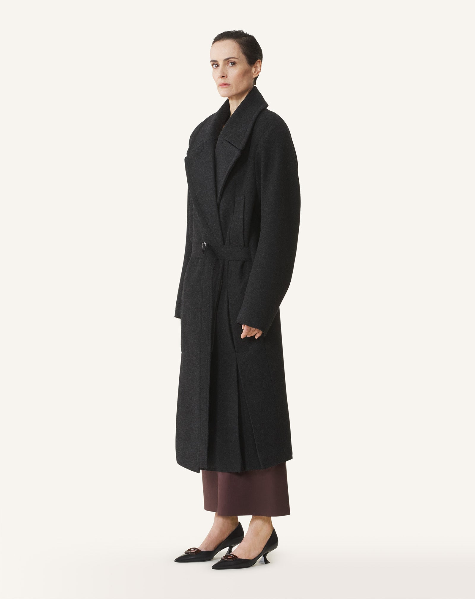 LONG PEACOAT - 3