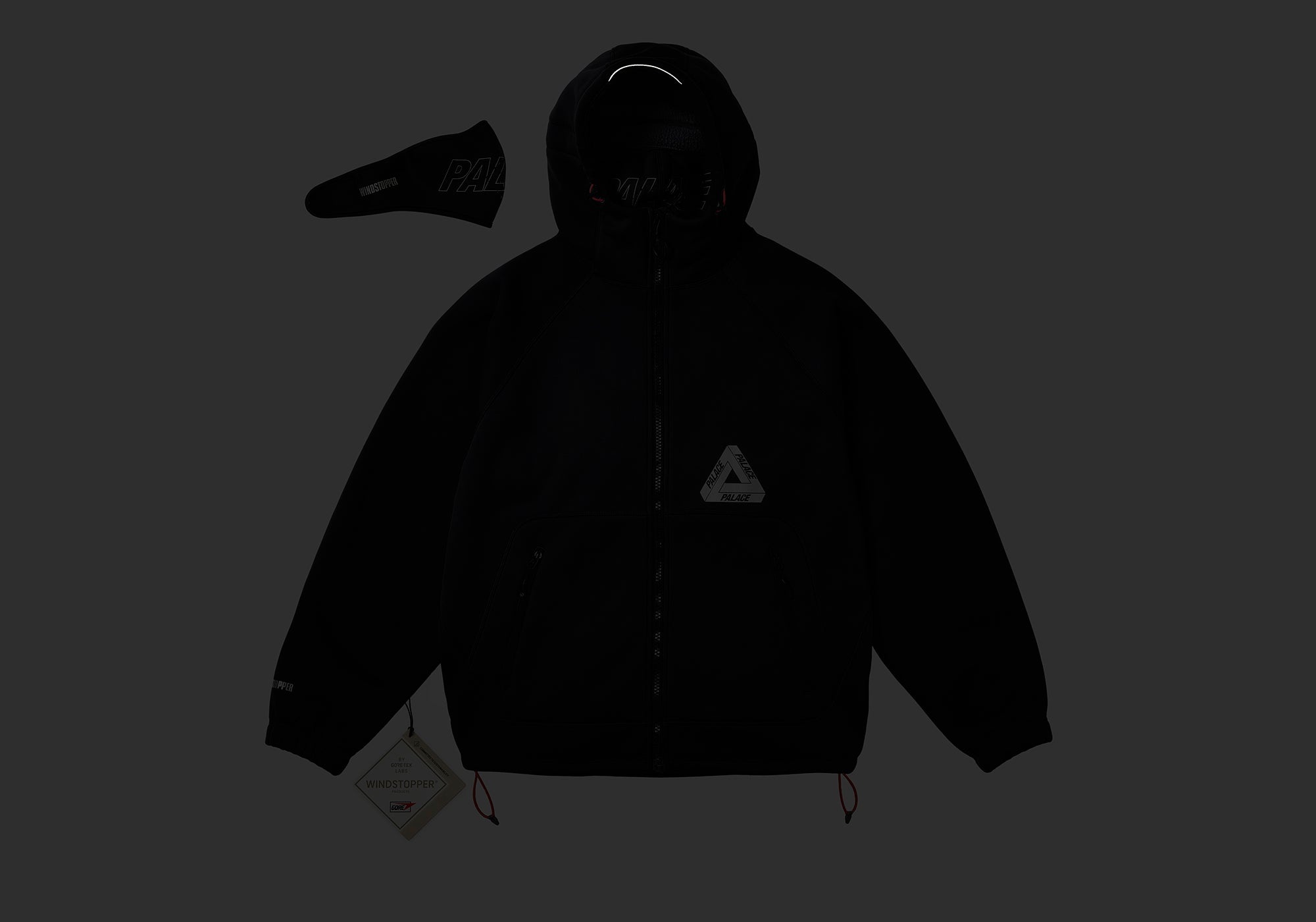 GORE-TEX WINDSTOPPER JACKET BLACK - 2