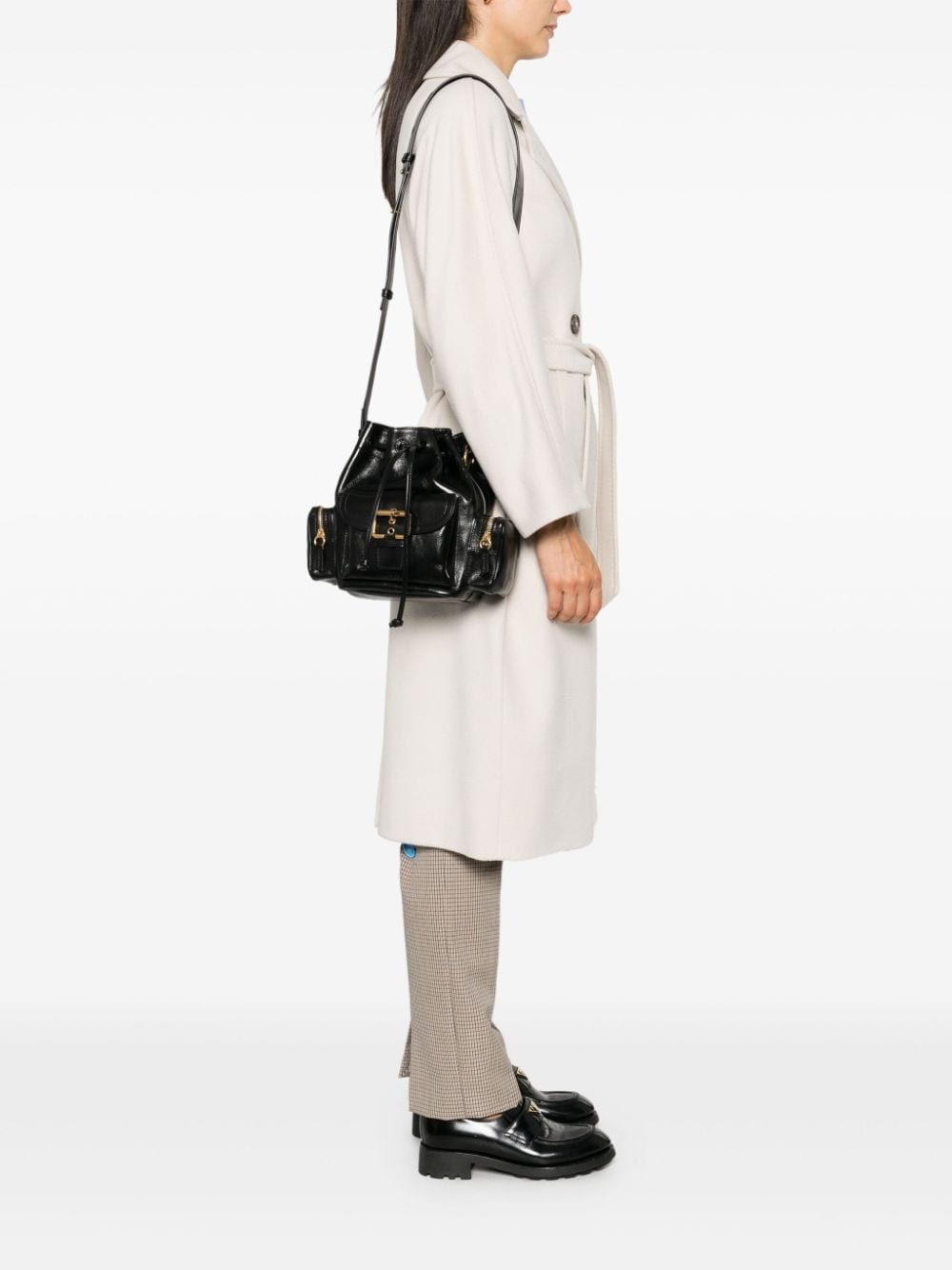 leather bucket bag - 2