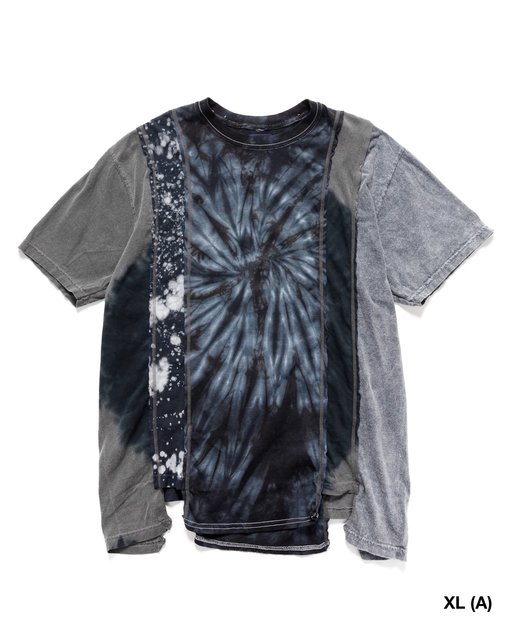 5 CUTS S/S TEE - B&W MISHMASH ASSORTED - 12