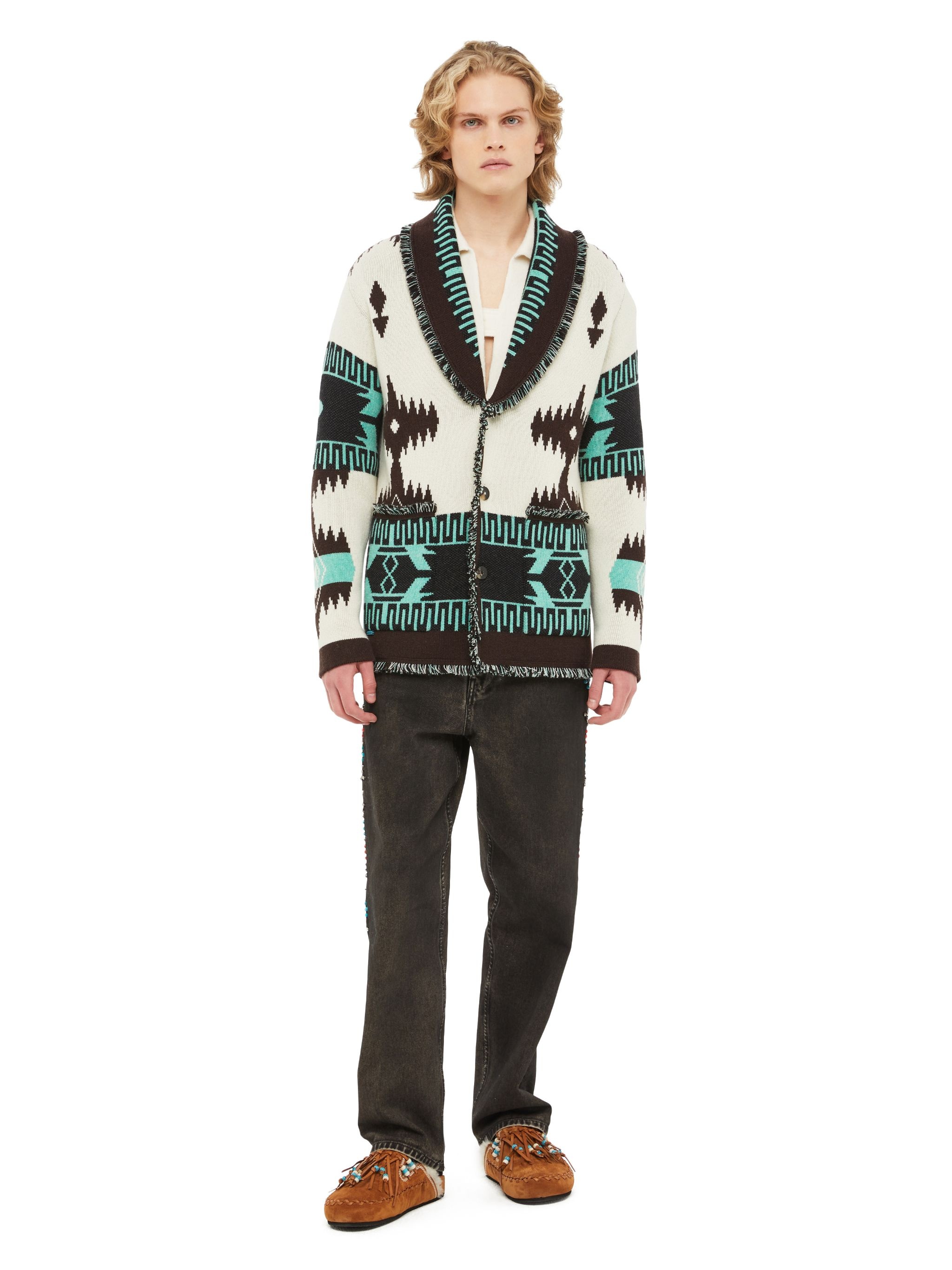 Icon Jacquard Cardigan - 4