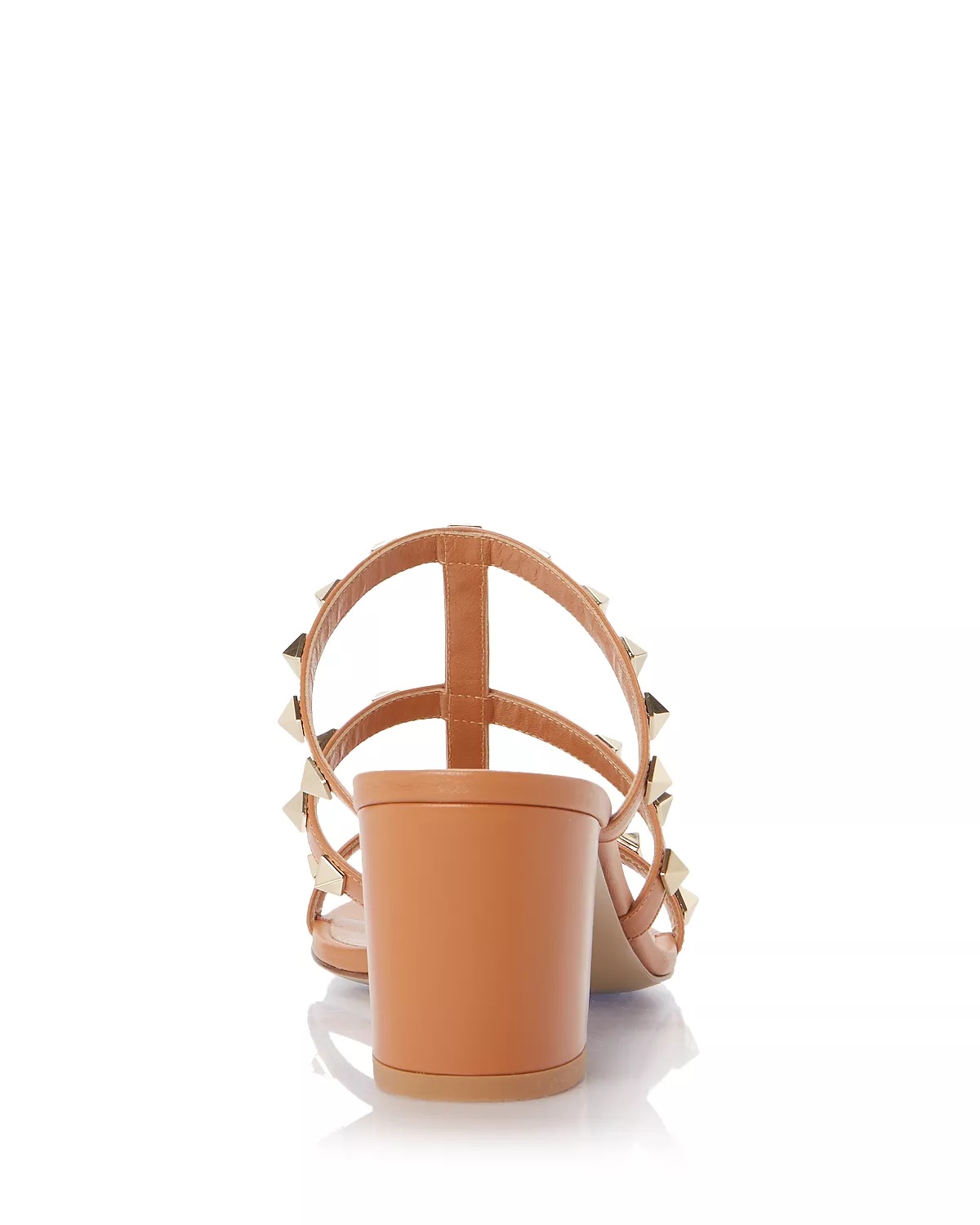 Women's Rockstud Block Heel Slide Sandals - 5