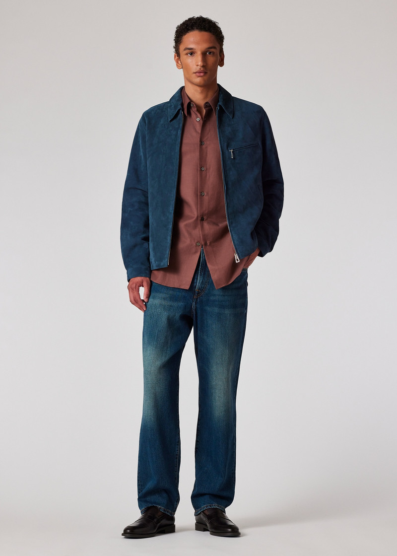 Relaxed-Fit Antique-Wash 'Organic Authentic Twill' Jeans 4