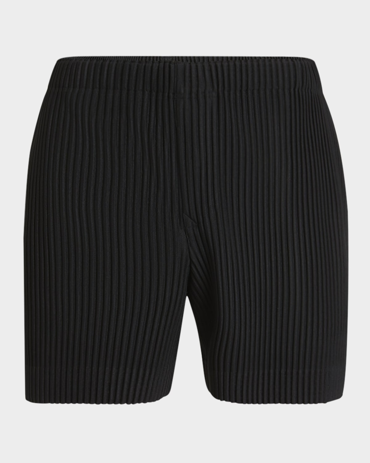 Men's Pleated Pull-On Shorts - 1