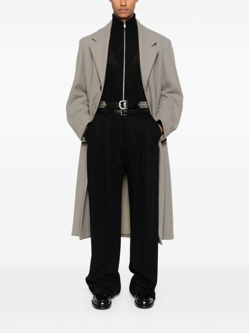 Jil Sander zip-up wool cardigan outlook