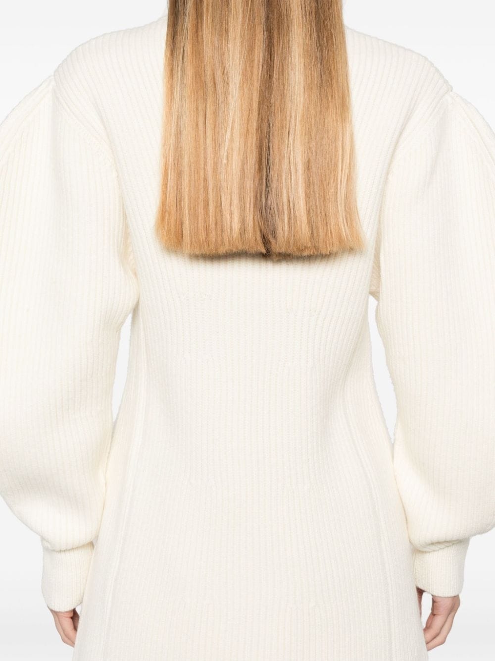 ribbed-knit cardigan - 5