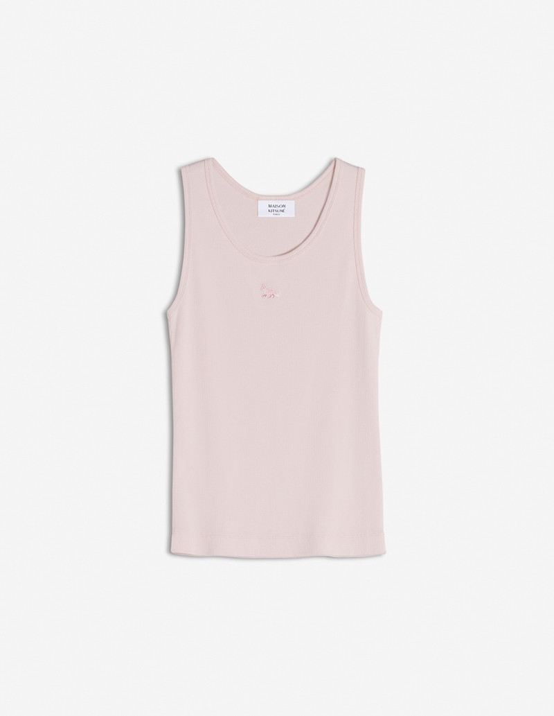 BABY FOX PATCH RIBBED TANK TOP 1