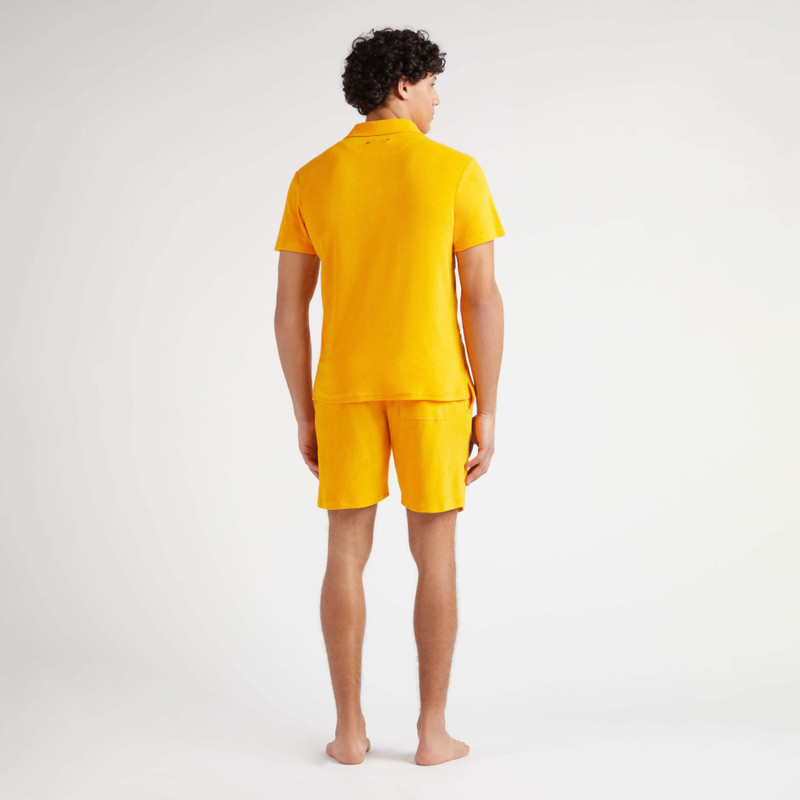 Unisex Terry Bowling Shirt Solid 4