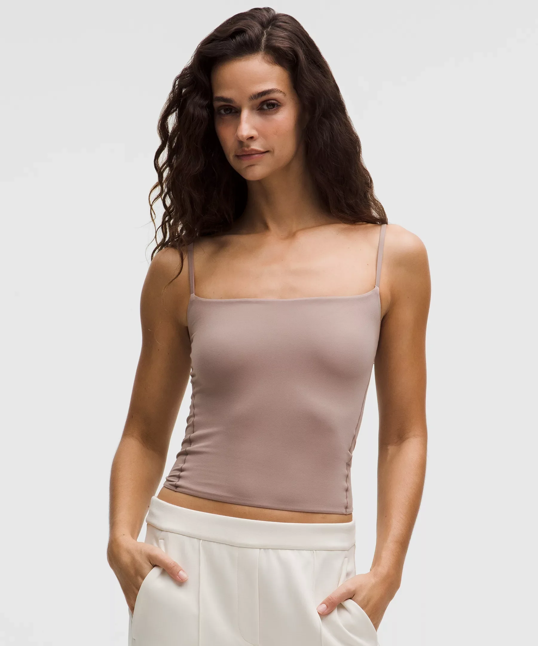 Wundermost Ultra-Soft Nulu Spaghetti-Strap Adjustable Cami - 1