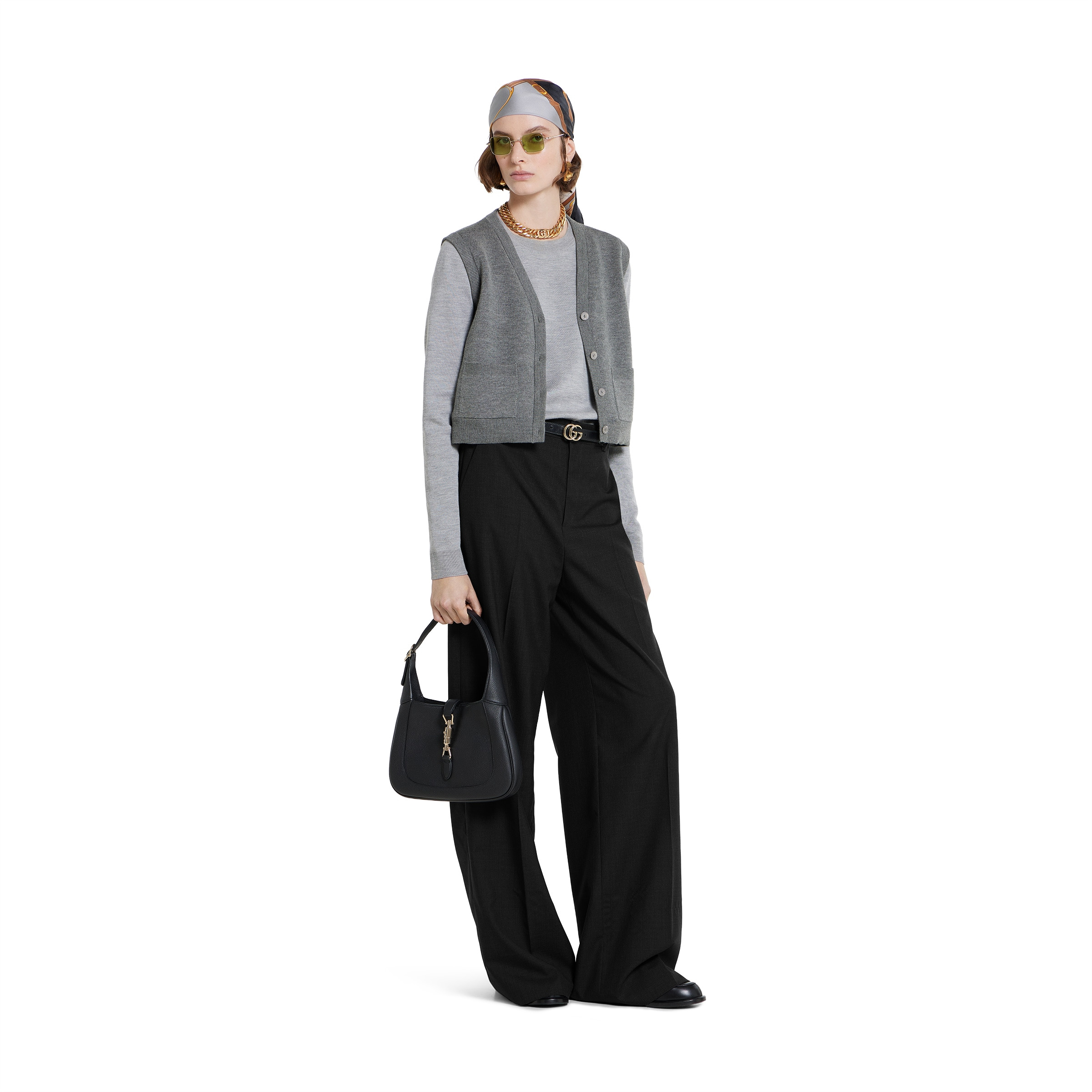 Wool pants with logo - 2