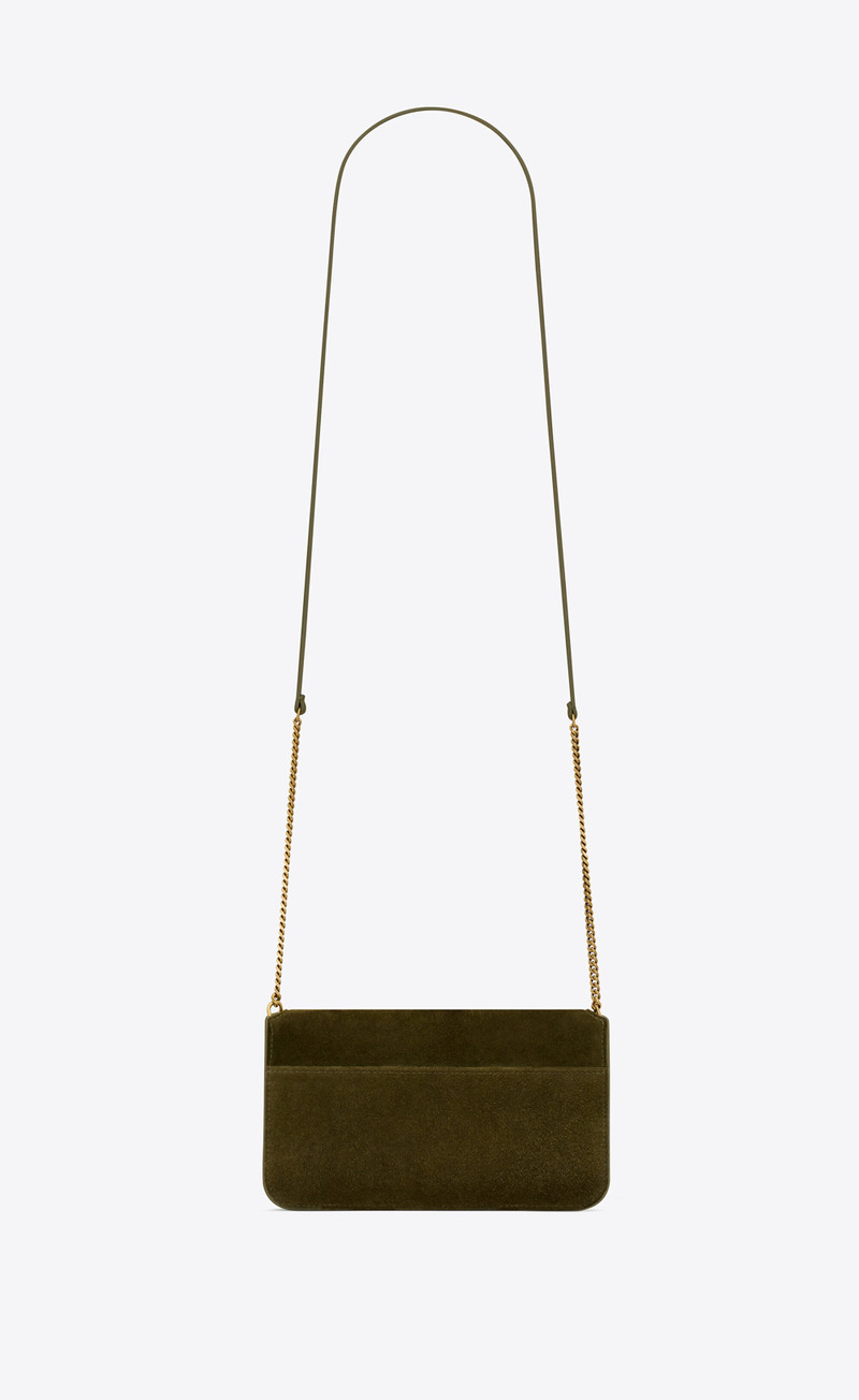 cassandre phone holder in suede 3