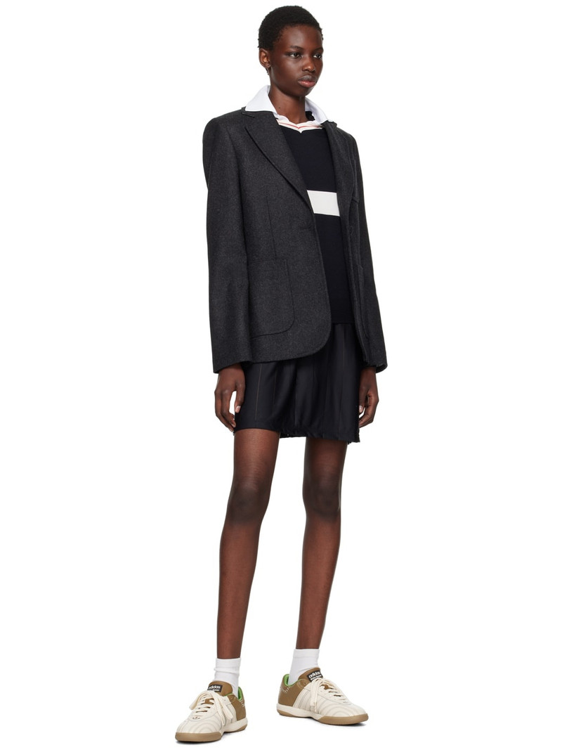 WALES BONNER Gray Iris Blazer outlook