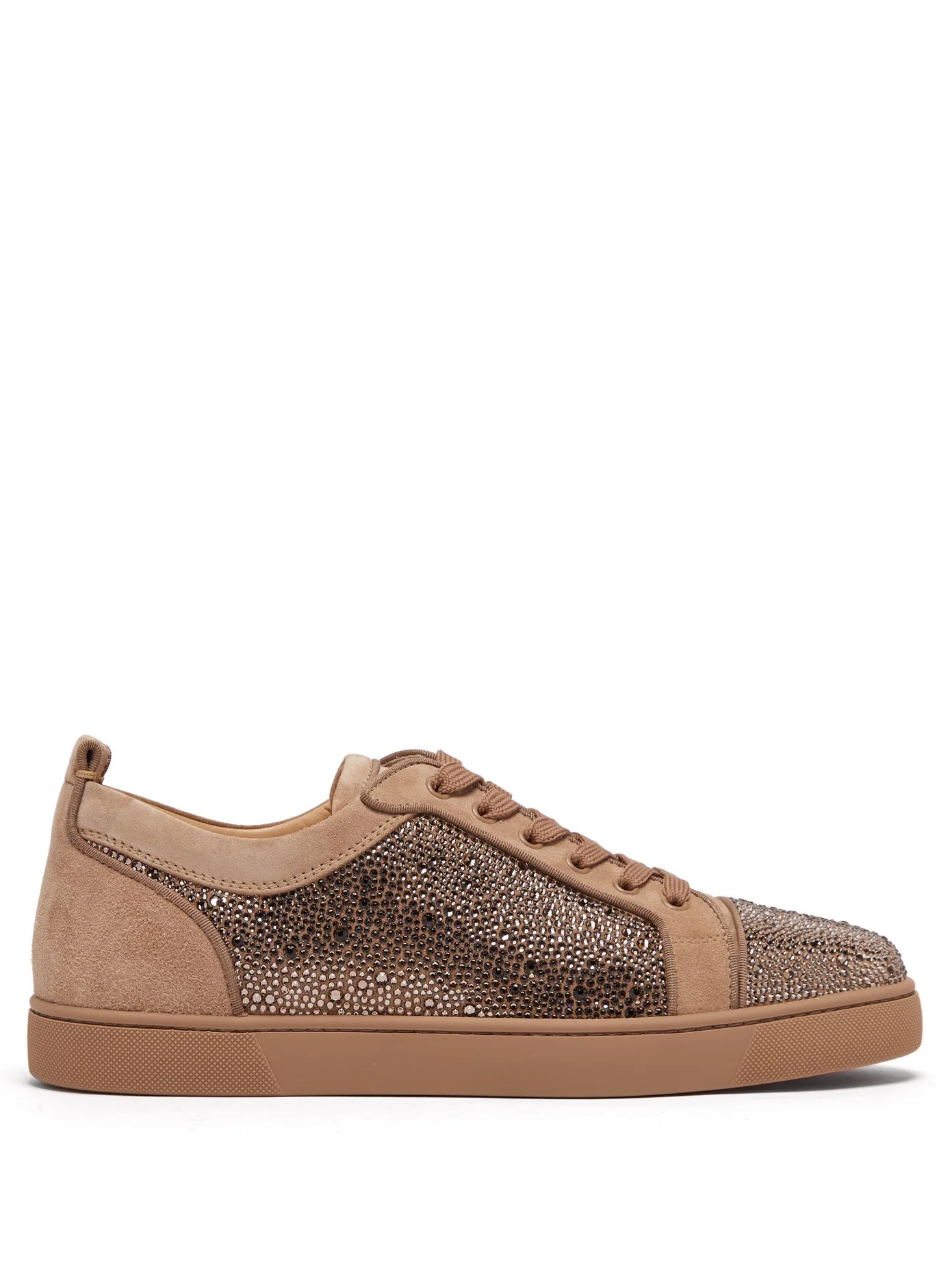 Louis Junior Strass suede trainers - 1