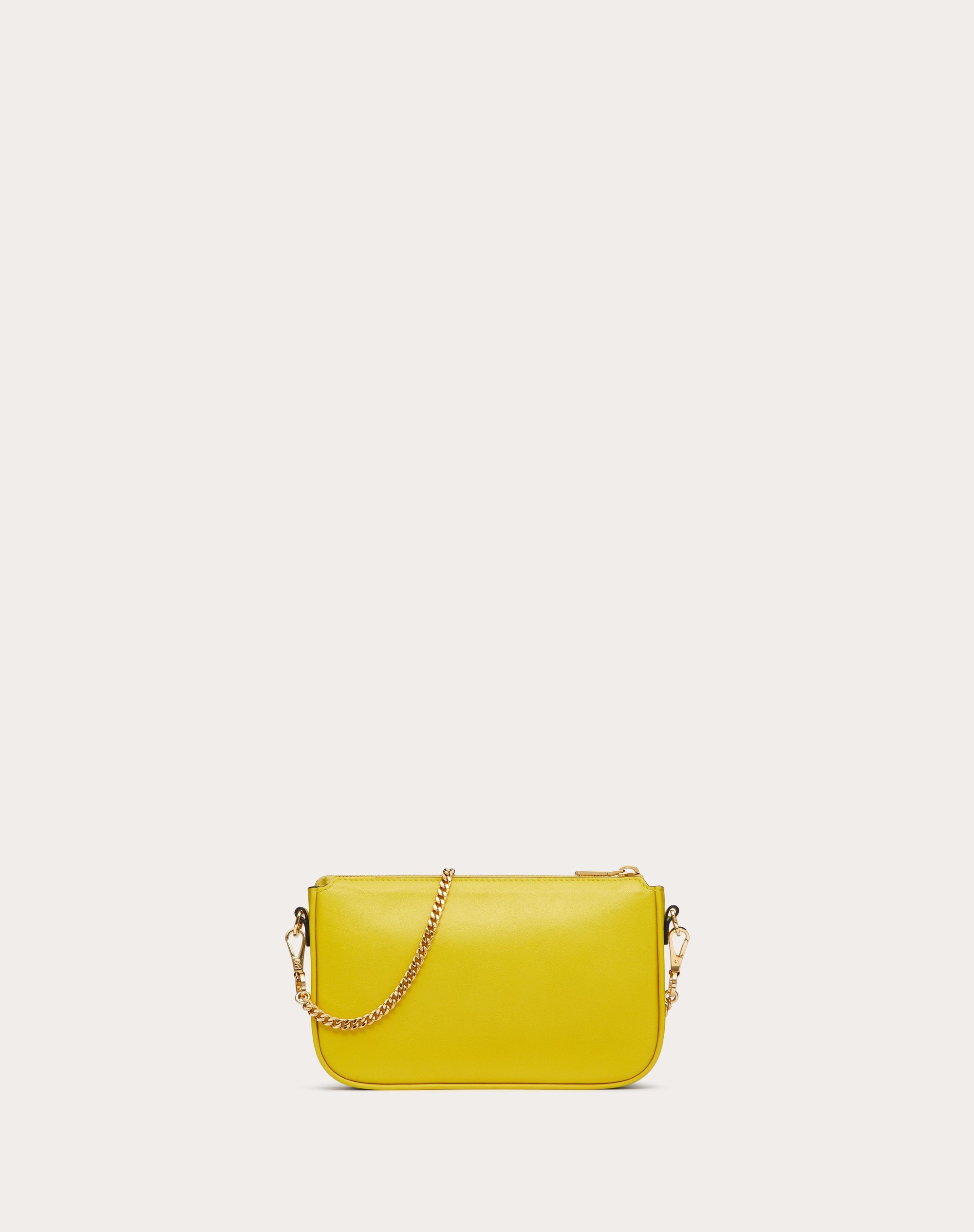 MINI VLOGO SIGNATURE CALFSKIN CROSSBODY BAG - 3
