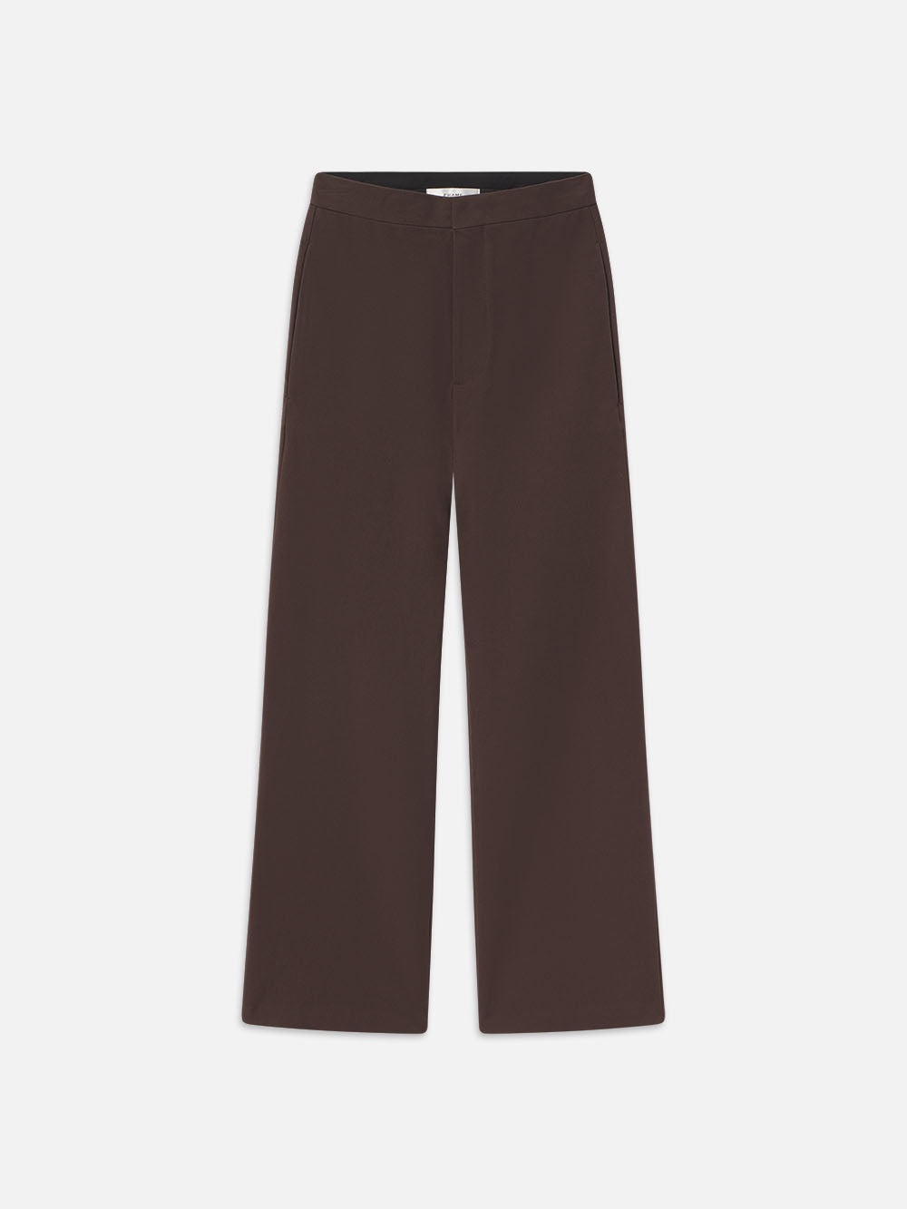Le Jane Crop Trouser in Chocolate Brown - 1