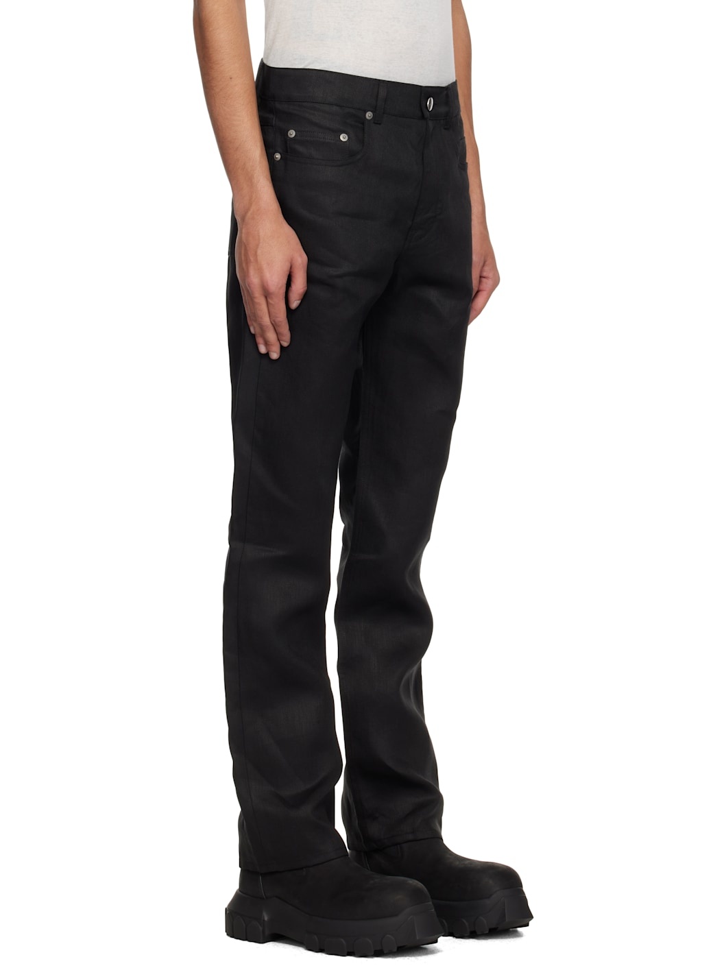 Black Hollywood Headon Utility Jeans - 2