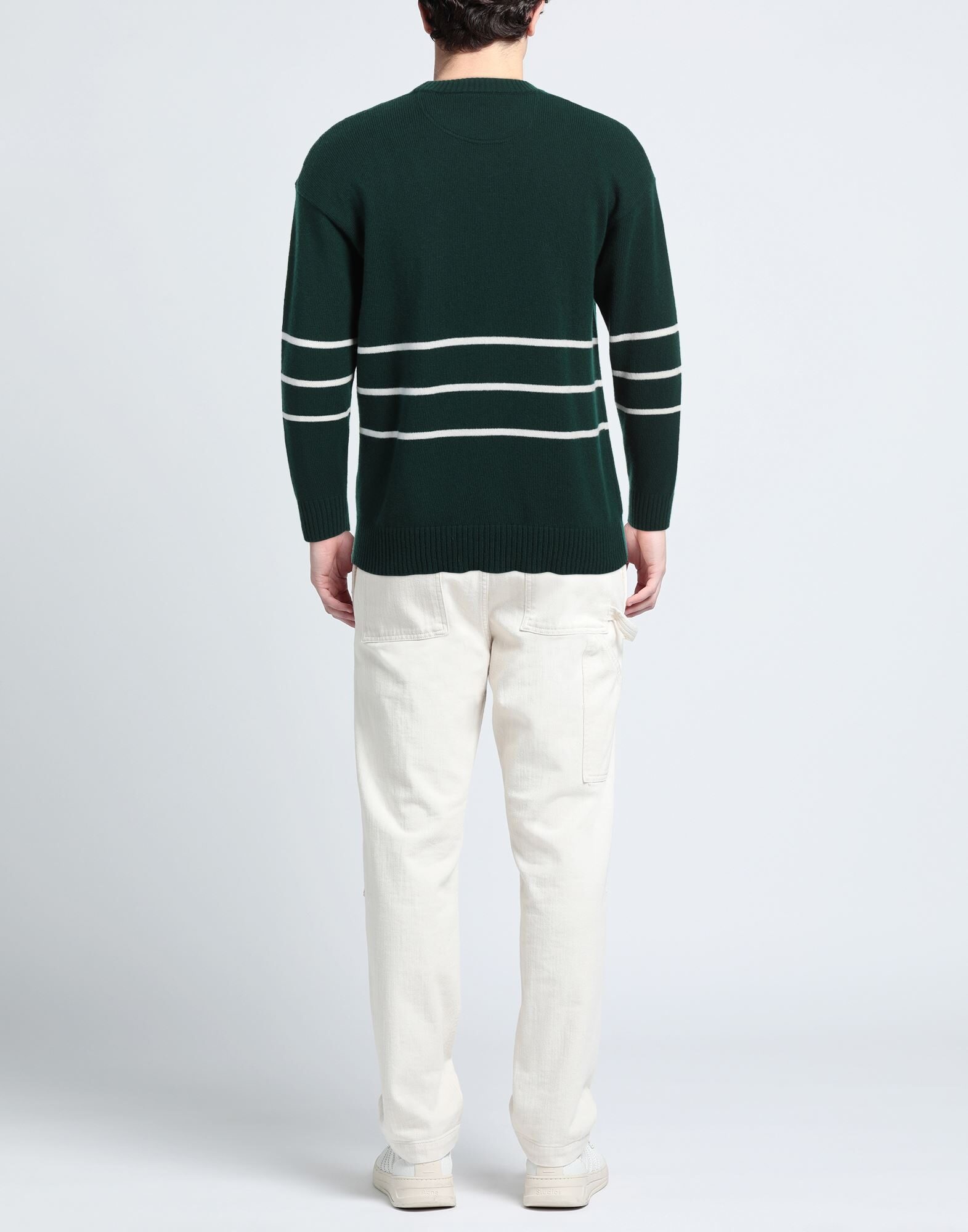 Green Men's Sweater - 3