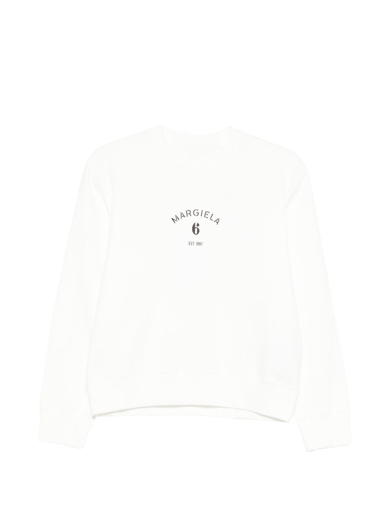 logo-print sweatshirt 1