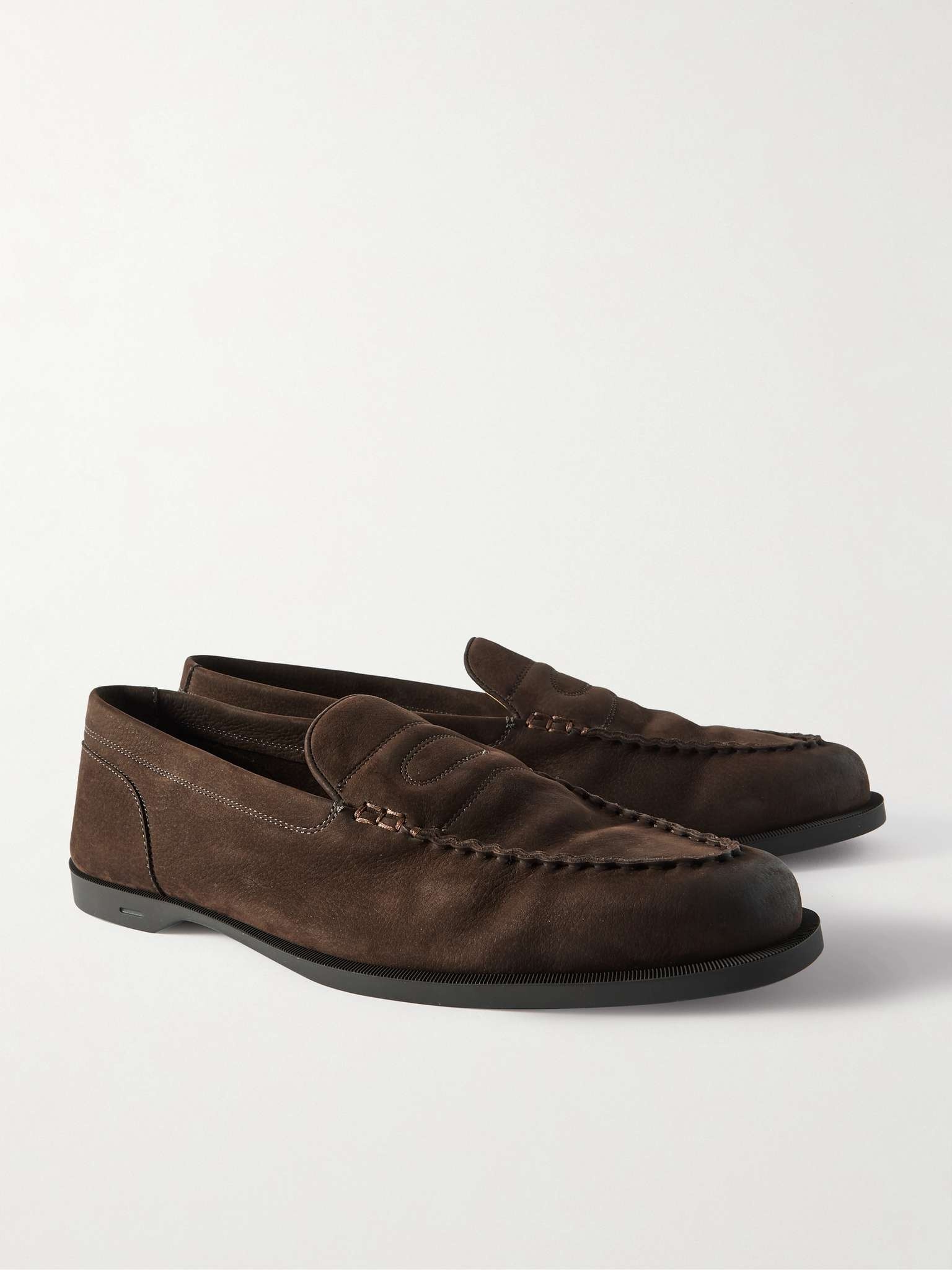 Pace Full-Grain Nubuck Loafers - 4