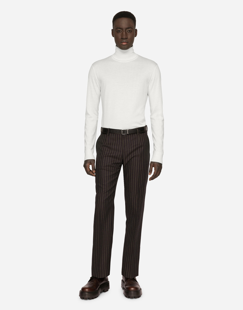 Dolce & Gabbana Cashmere and silk turtle-neck sweater outlook