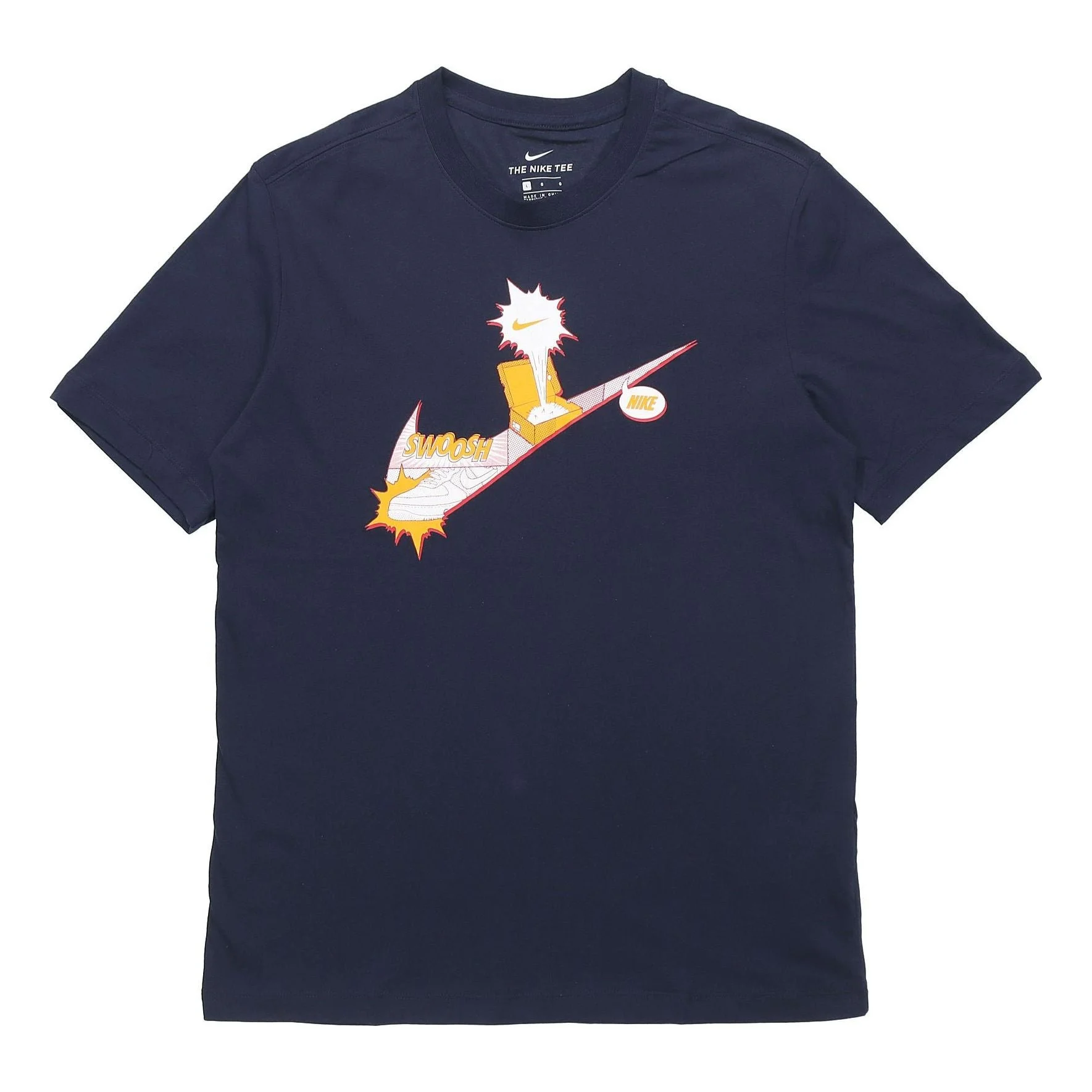Nike AS M Nike Sportswear NSW Tee Shoe swoosh Short Sleeve Blue CT6524-451 - 1